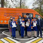 В Севастополе открылся первый в регионе Центр профилактики детского дорожно-транспортного травматизма на базе мобильного комплекса «Лаборатория безопасности»